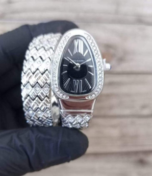 bvlgari silver black inside 